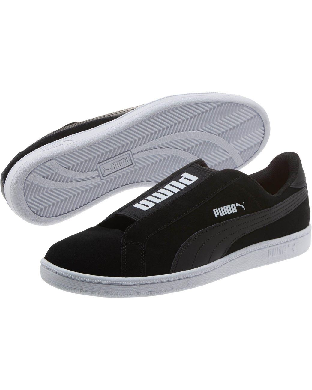 puma men's smash leather shoe