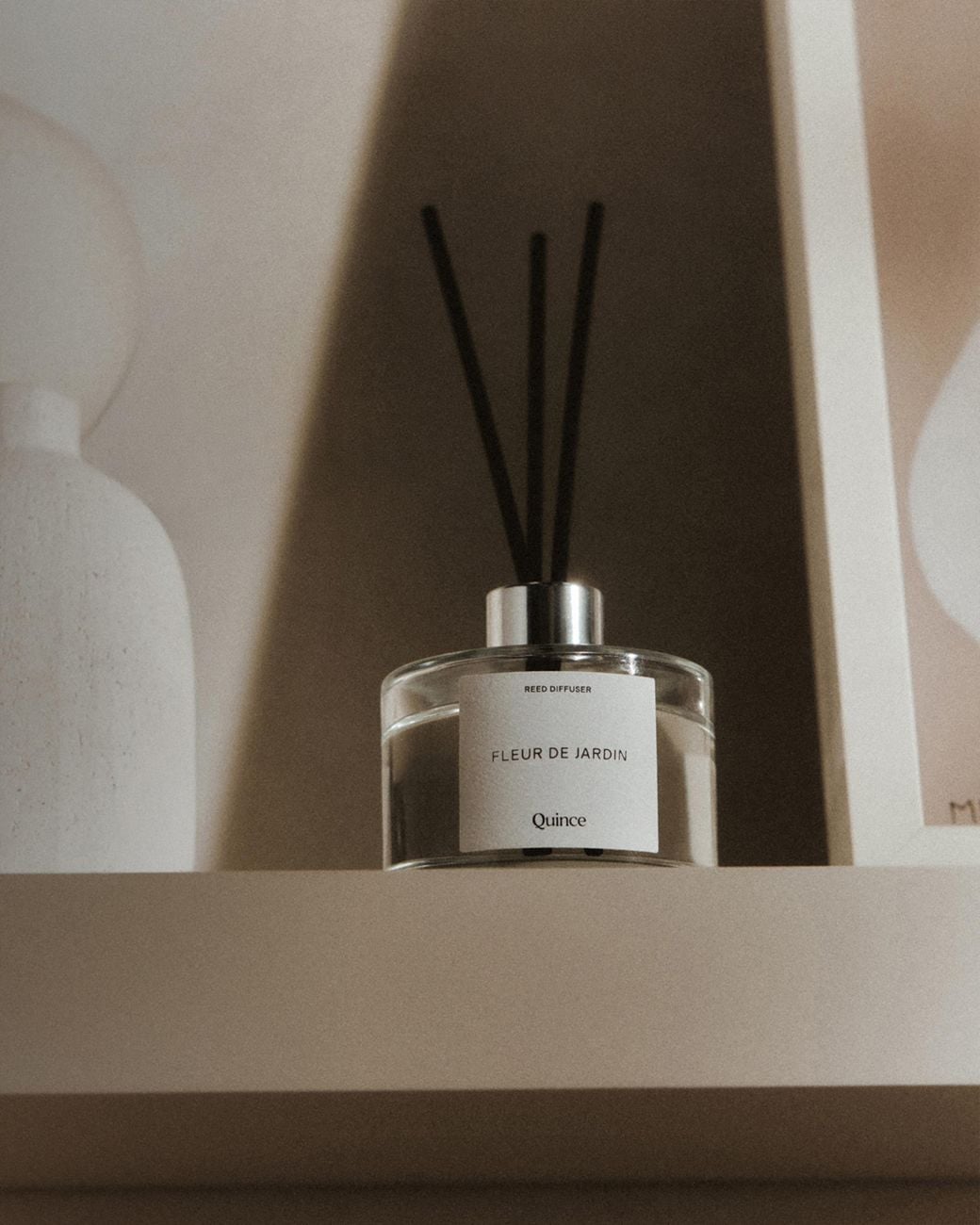Quince Natural Fleur De Jardin Reed Diffuser, Reed Diffuser Oil