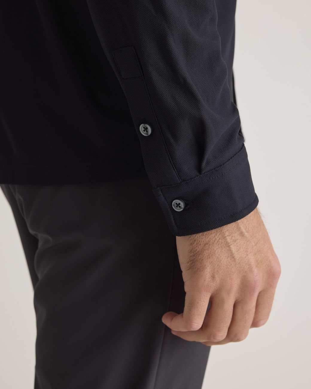Quince Blue Propique Performance Button Down, Recycled Polyester for men