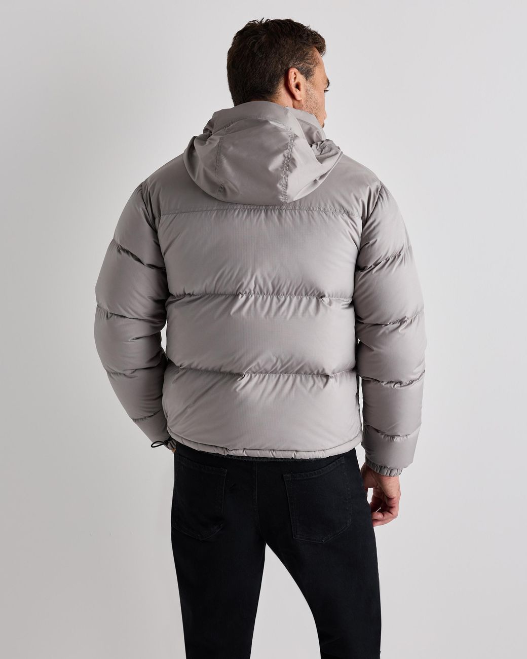 Quince Gray Responsible Down Puffer Jacket, Recycled Polyester for men