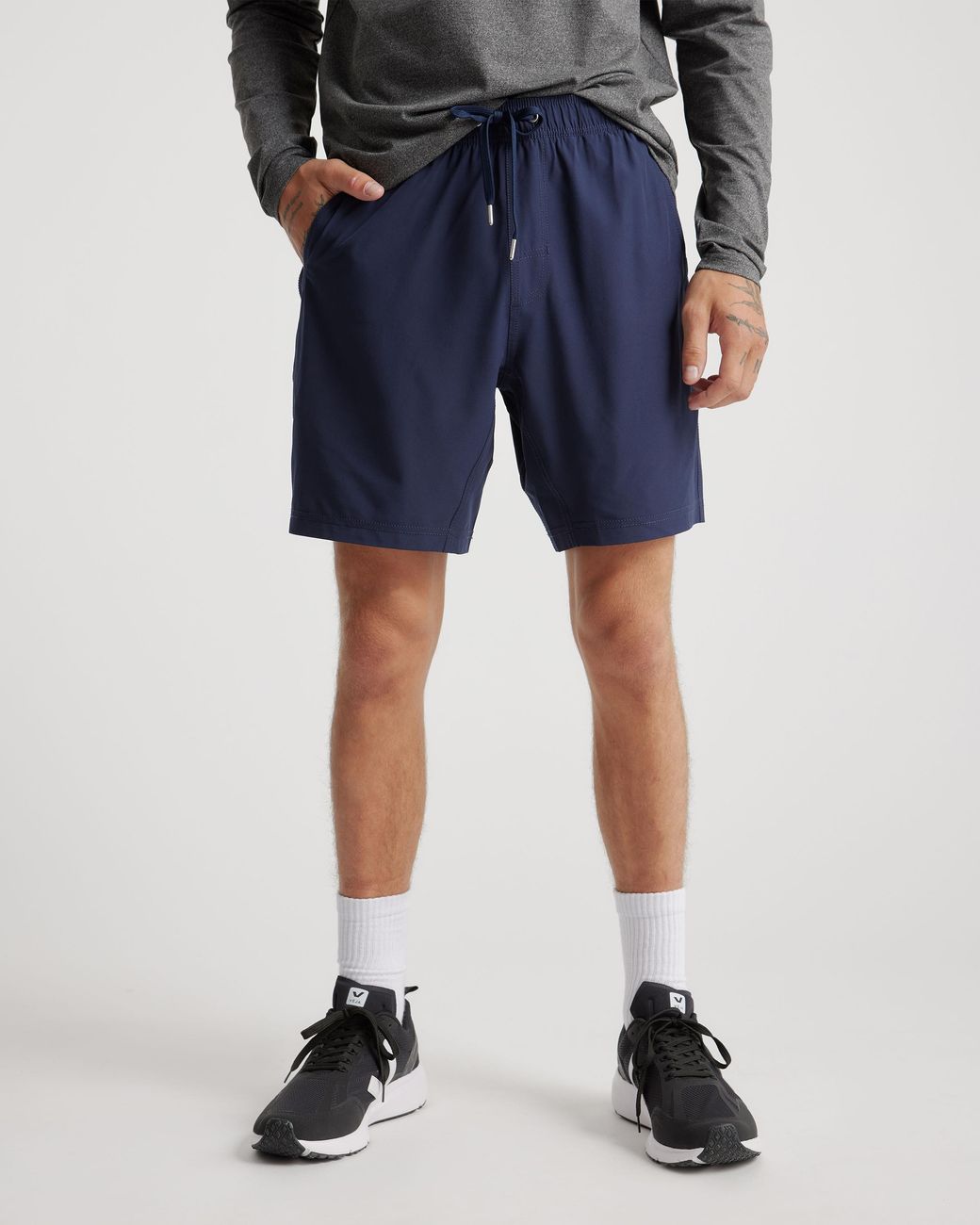 Quince Blue Performance Tech Shorts 7.5 Inch for men