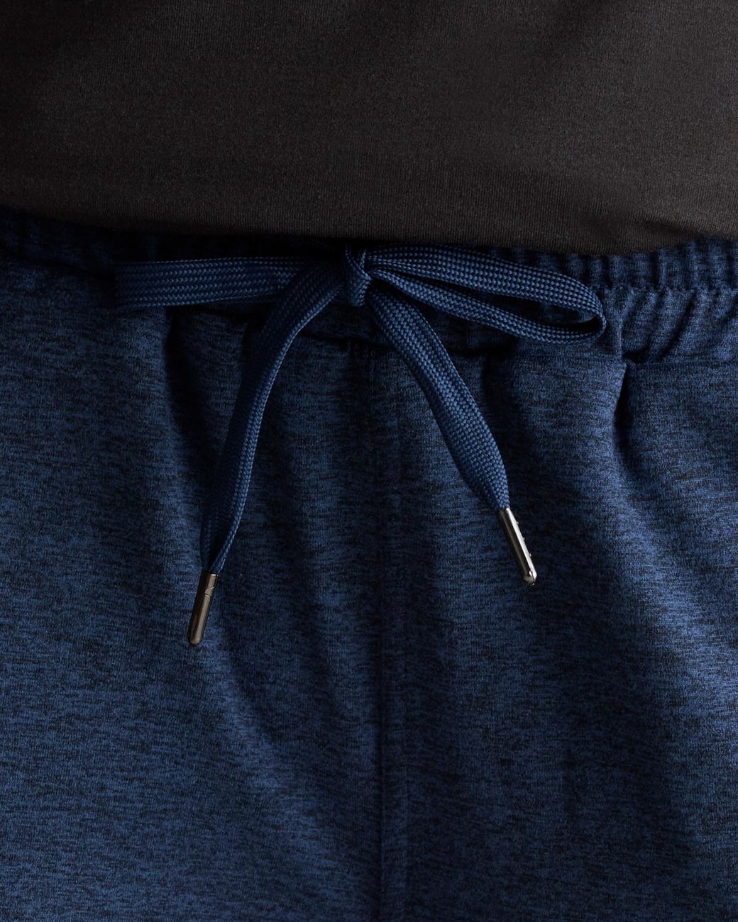 Quince Blue Flowknit Mid-Rise Joggers, Recycled Poly With Stretch