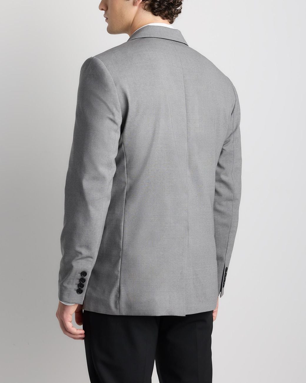 Quince Gray Stretch Wool Blazer for men