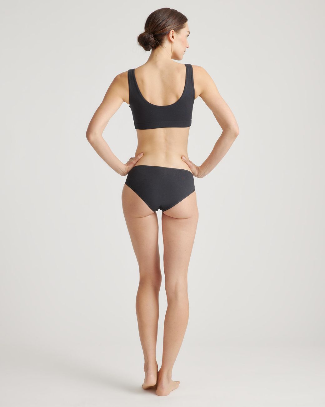 Quince Black Hipster, Organic Cotton