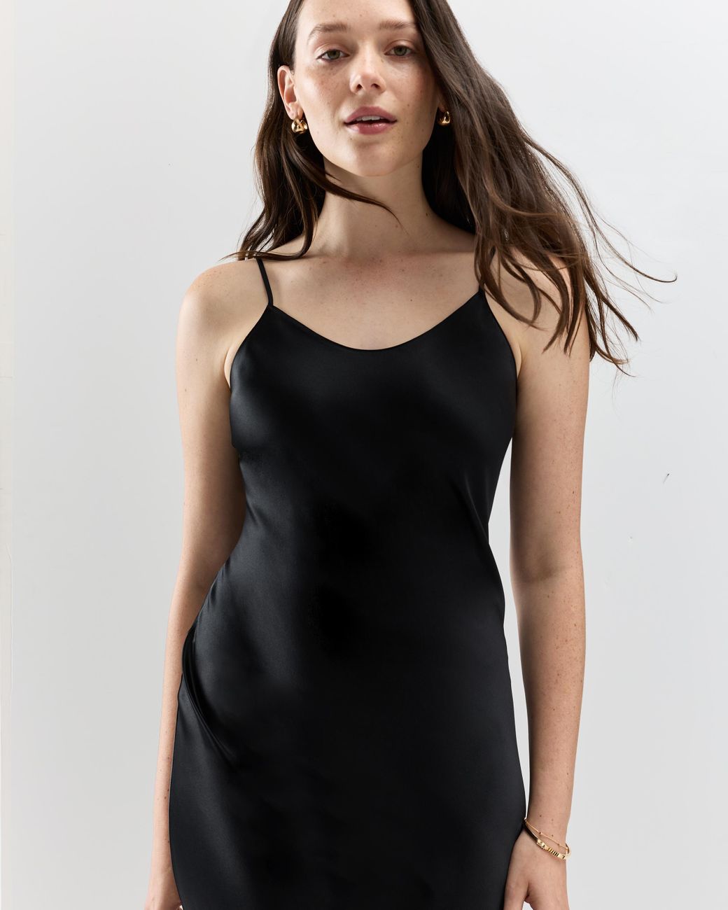 chinese dress ladies Full Lined Natural Maxi Slip Dress main image 0