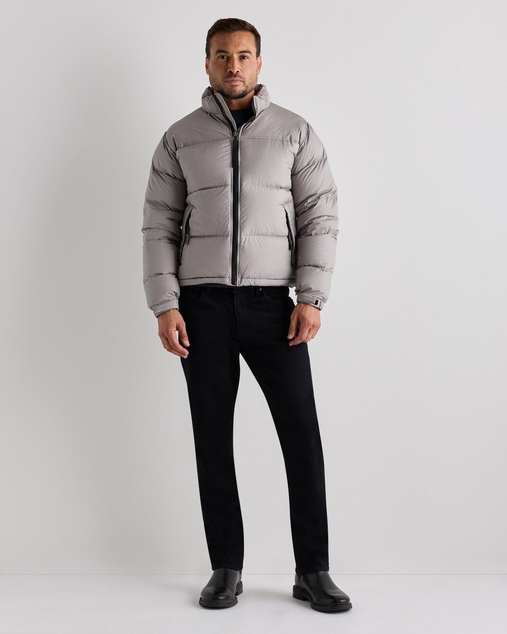 Quince Gray Responsible Down Puffer Jacket, Recycled Polyester for men