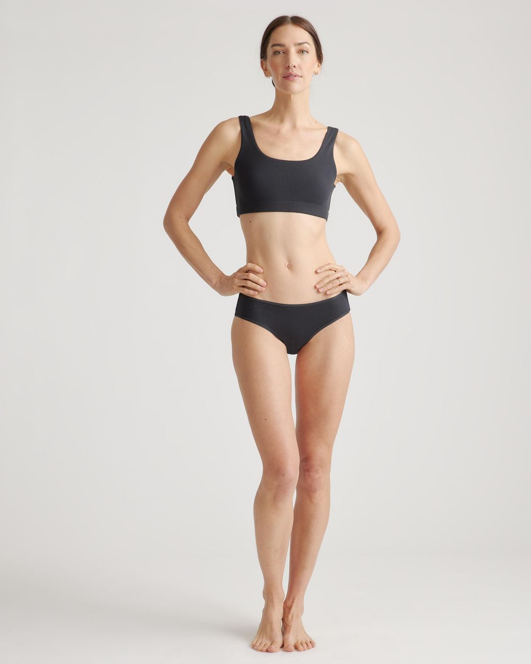 Quince Black Hipster, Organic Cotton