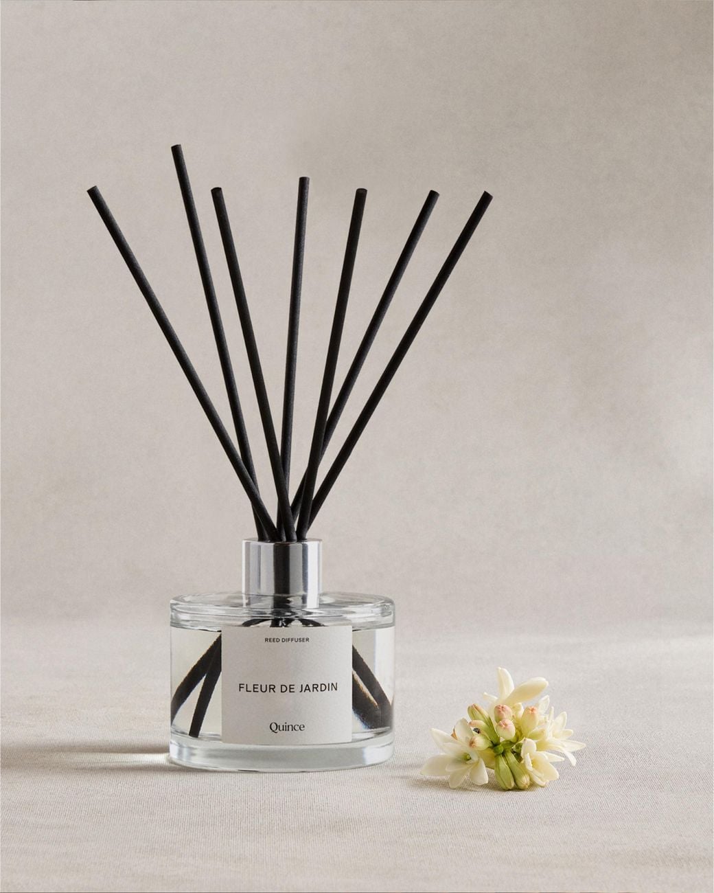 Quince Natural Fleur De Jardin Reed Diffuser, Reed Diffuser Oil