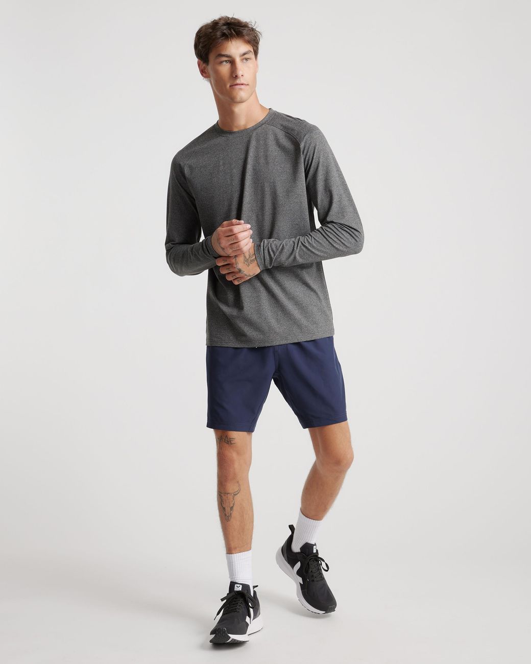 Quince Blue Performance Tech Shorts 7.5 Inch for men