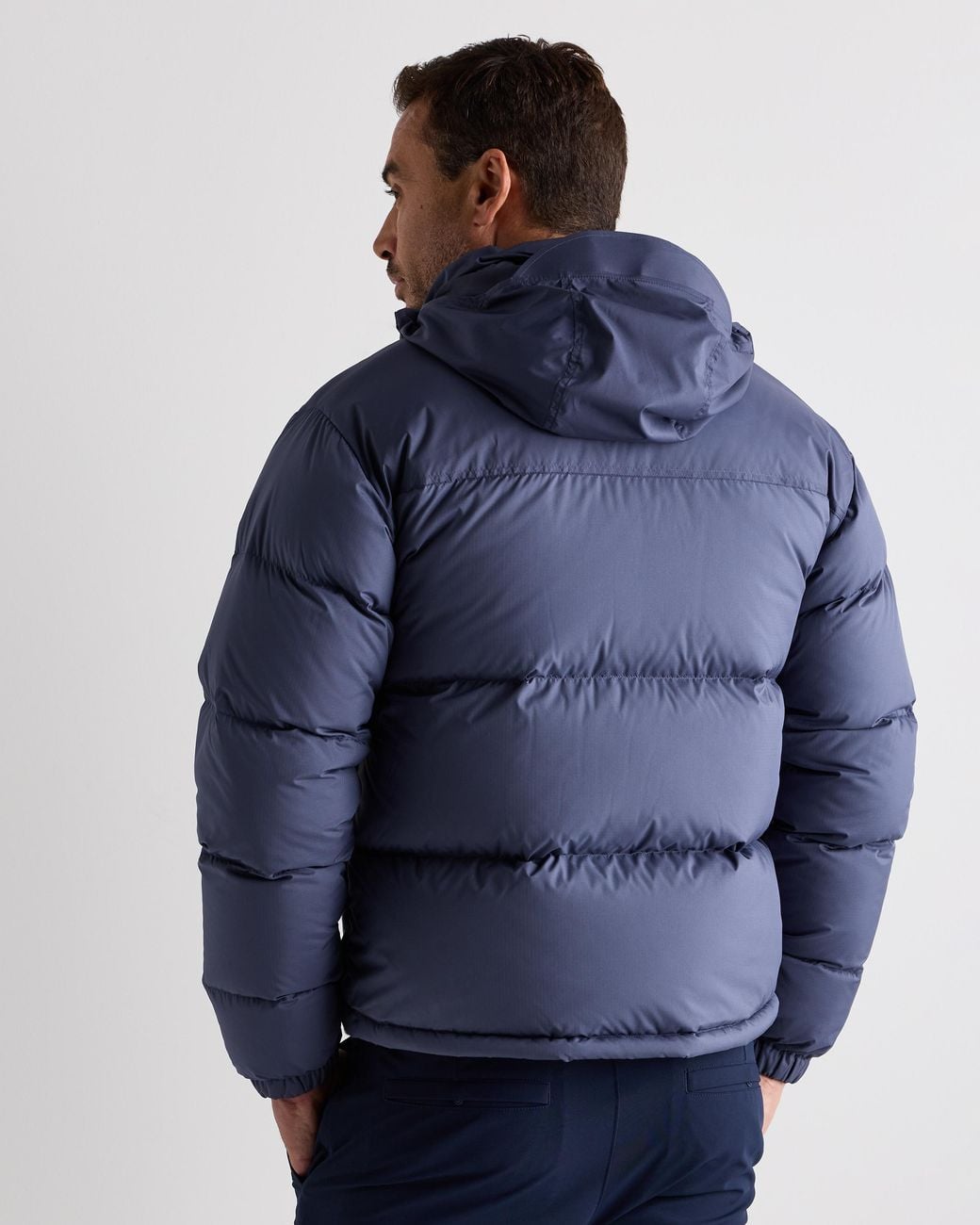 Quince Blue Responsible Down Puffer Jacket, Recycled Polyester for men