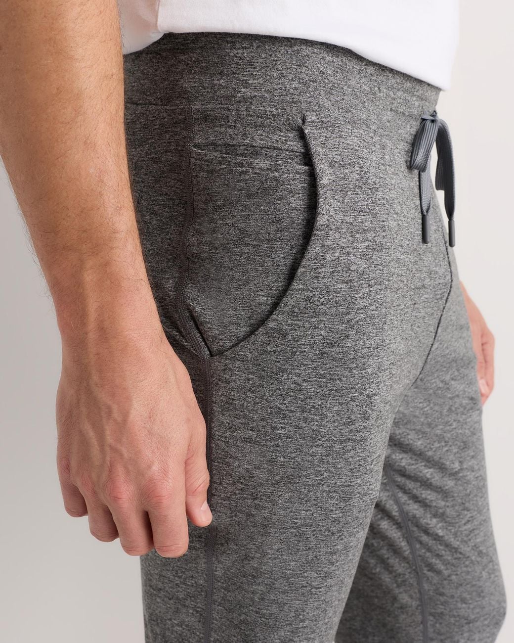 Quince Gray Flowknit Performance Pants, Recycled Polyester for men