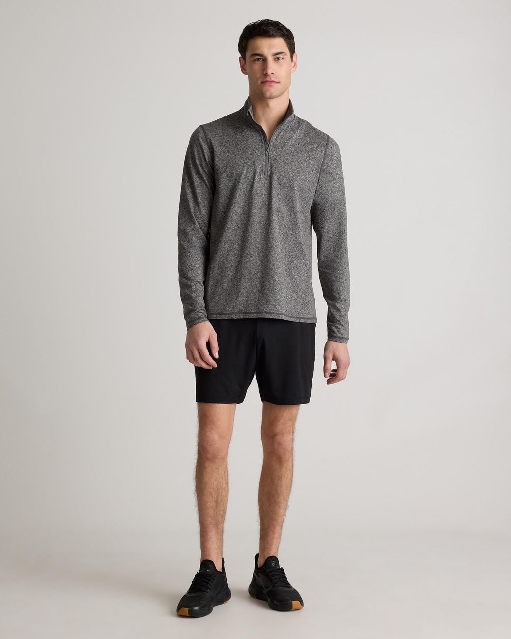 Quince Blue Flowknit Performance Half-Zip, Recycled Polyester for men