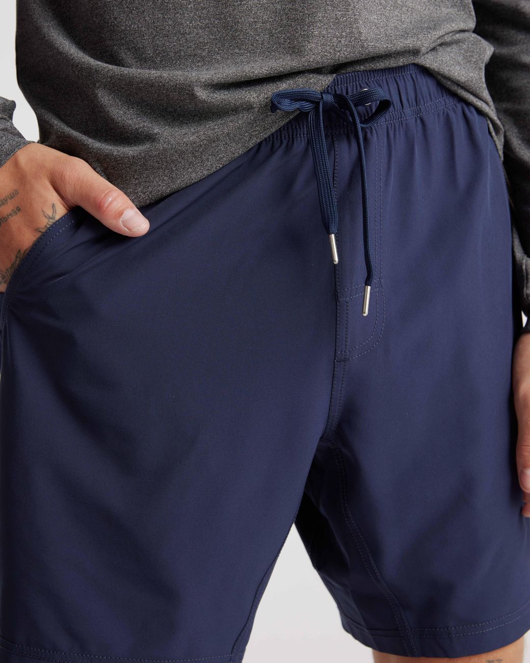 Quince Blue Performance Tech Shorts 7.5 Inch for men