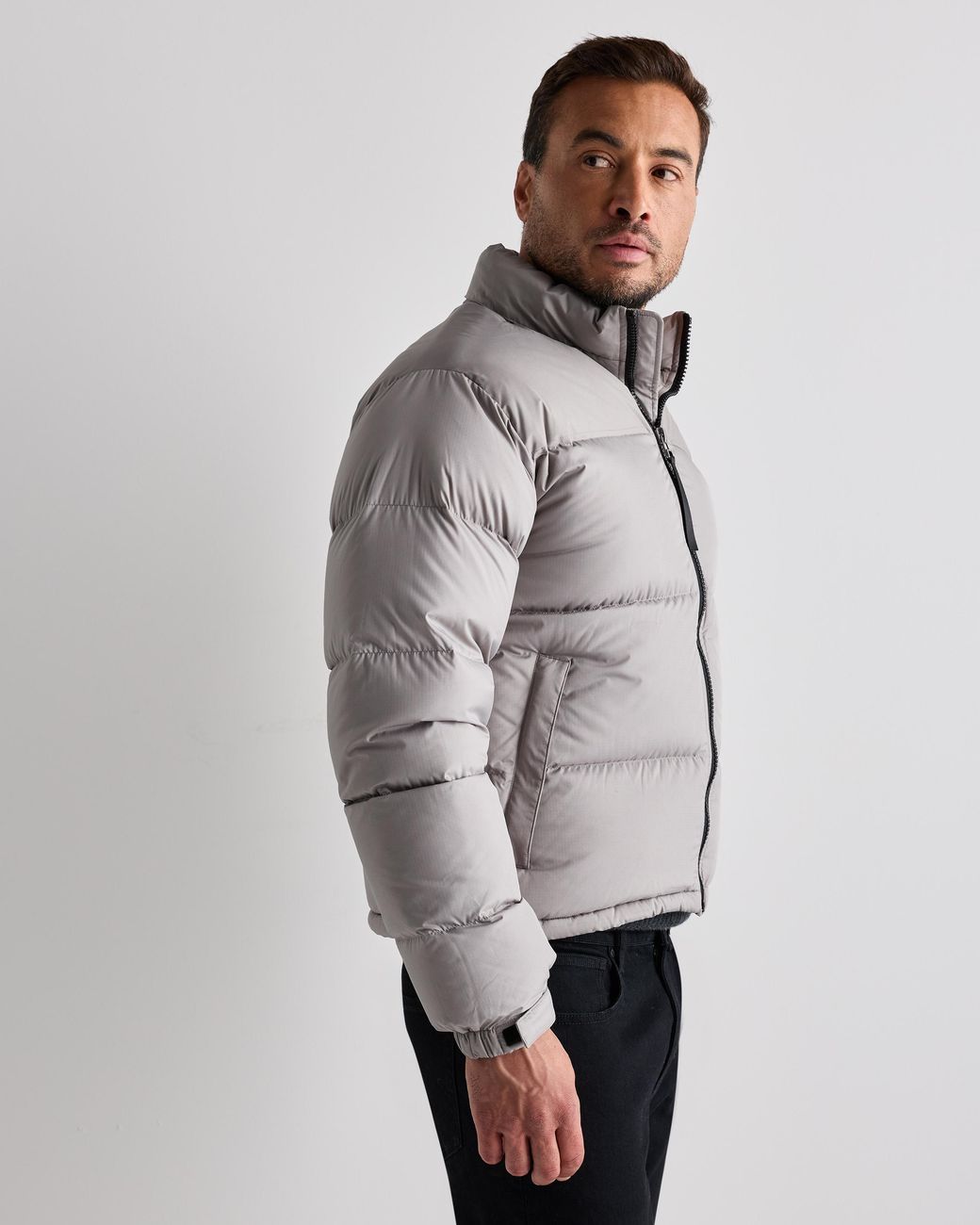 Quince Gray Responsible Down Puffer Jacket, Recycled Polyester for men