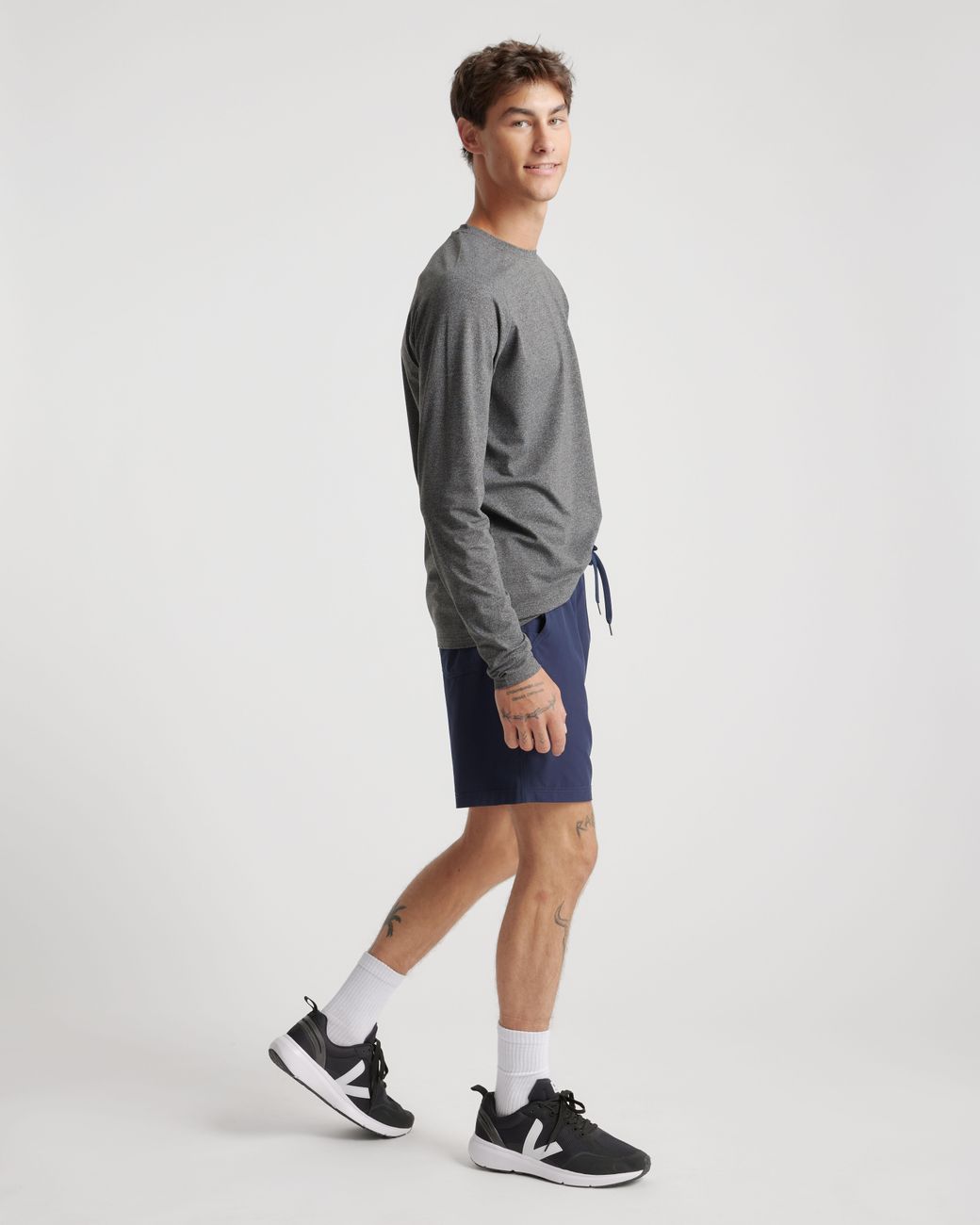 Quince Blue Performance Tech Shorts 7.5 Inch for men