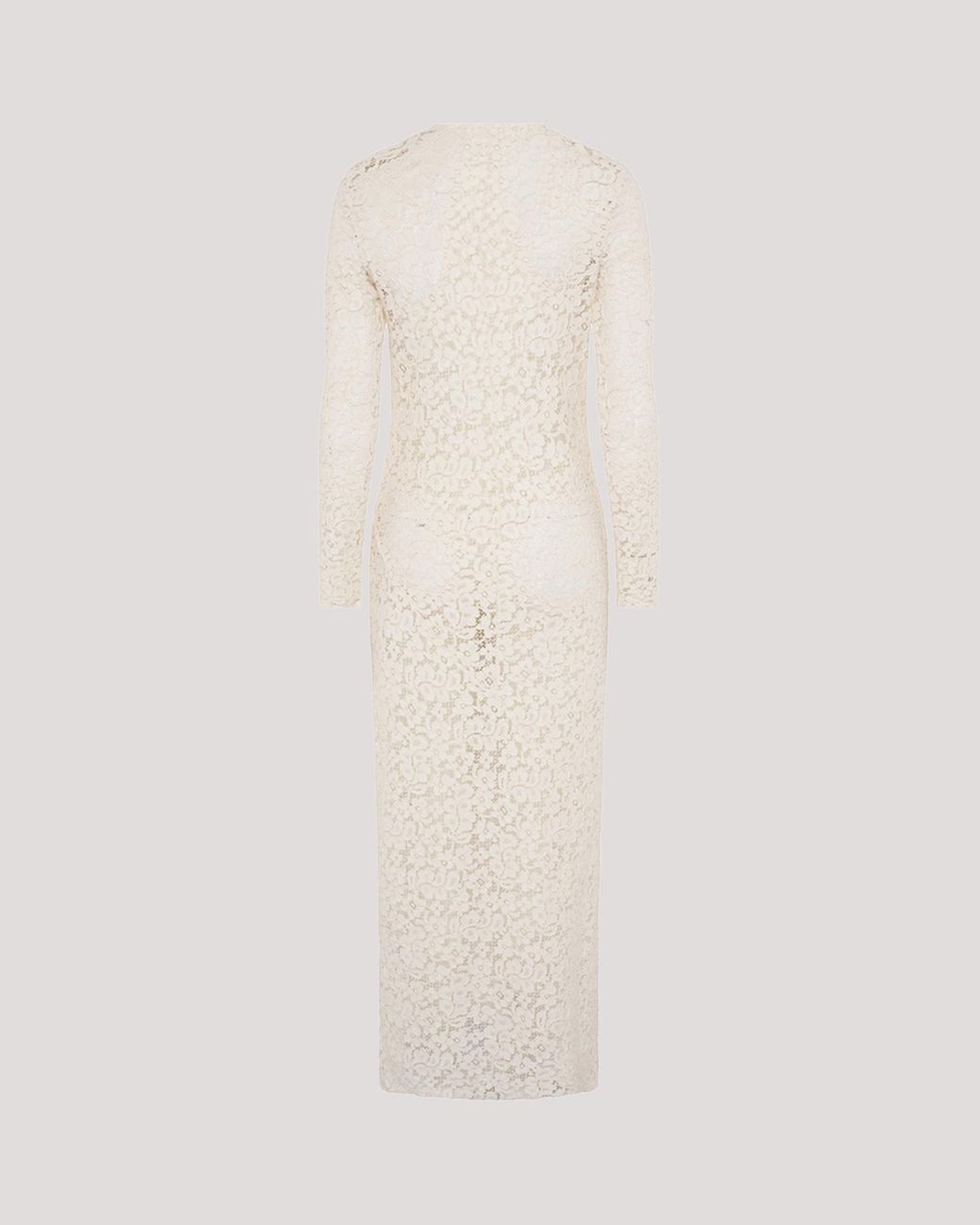 Racil White Foundation Lace Dress