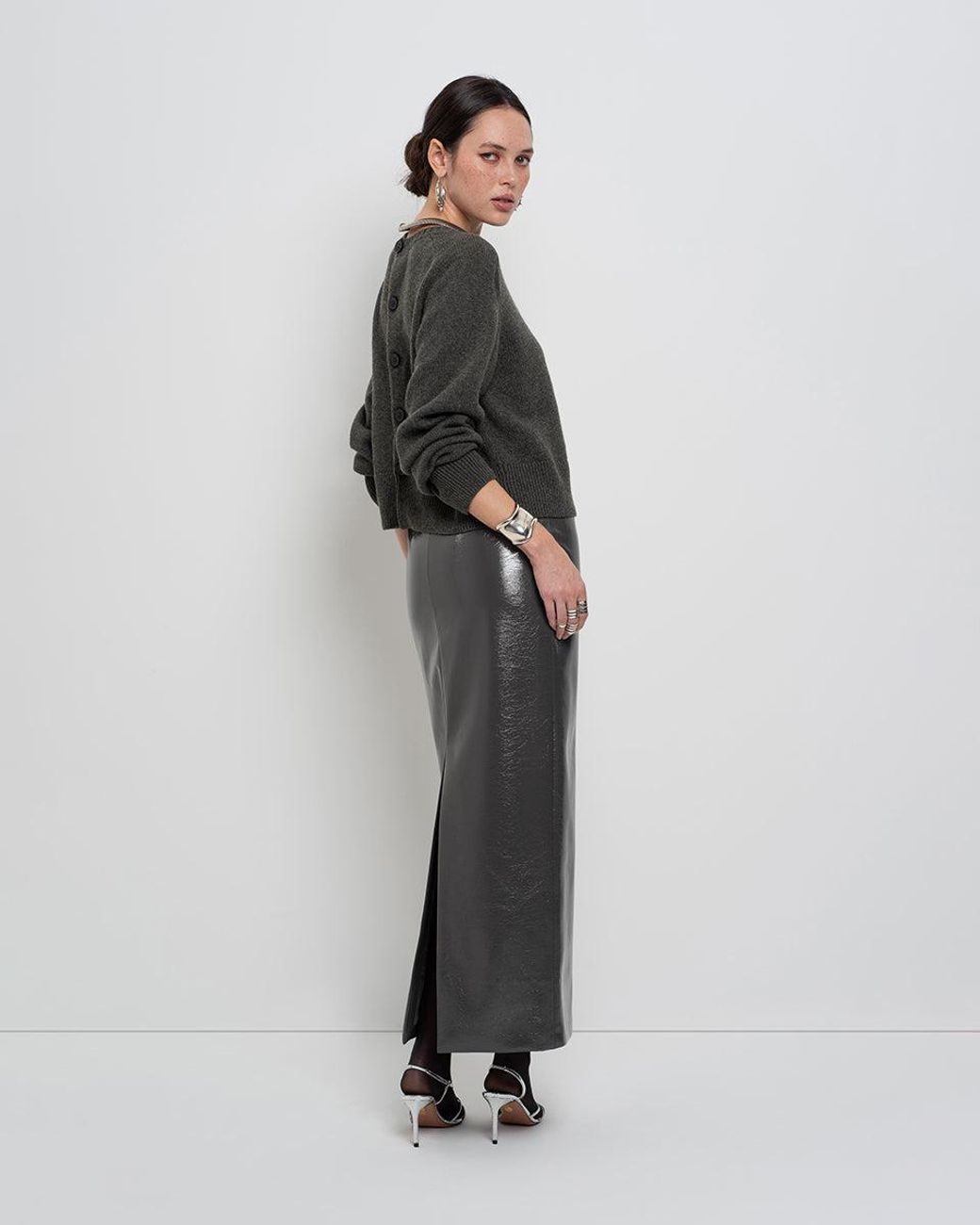 Racil Gray Carine Skirt