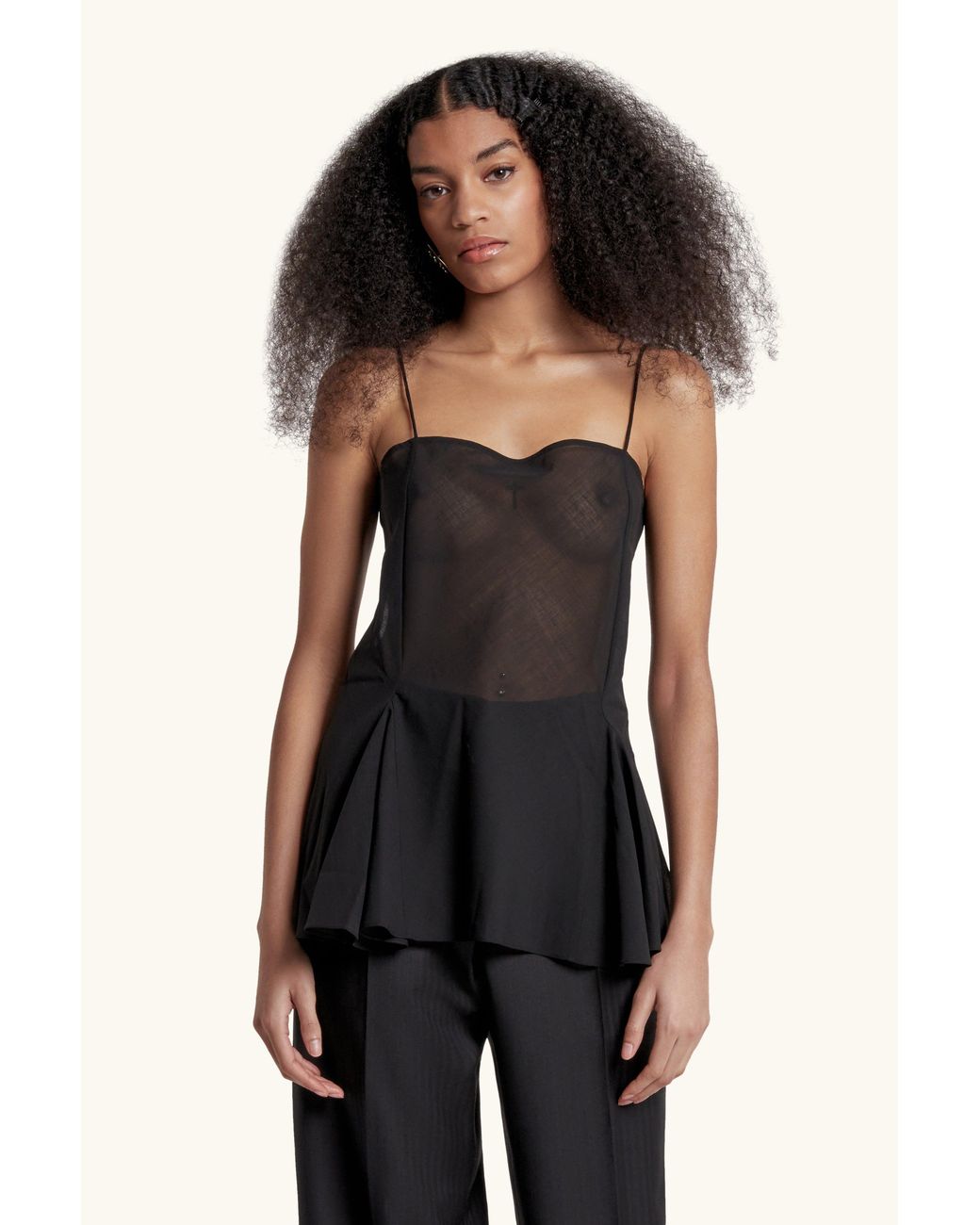 Racil Black Foundation Camisole