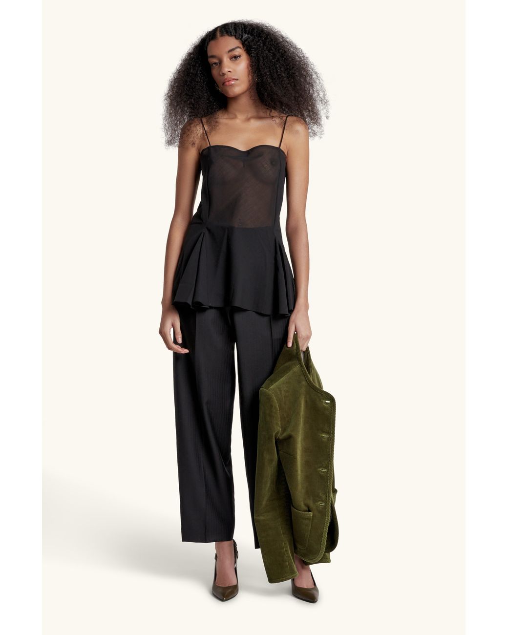 Racil Black Foundation Camisole