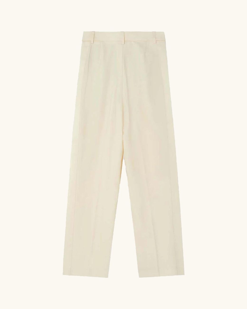 Racil White Harry Tuxedo Trousers