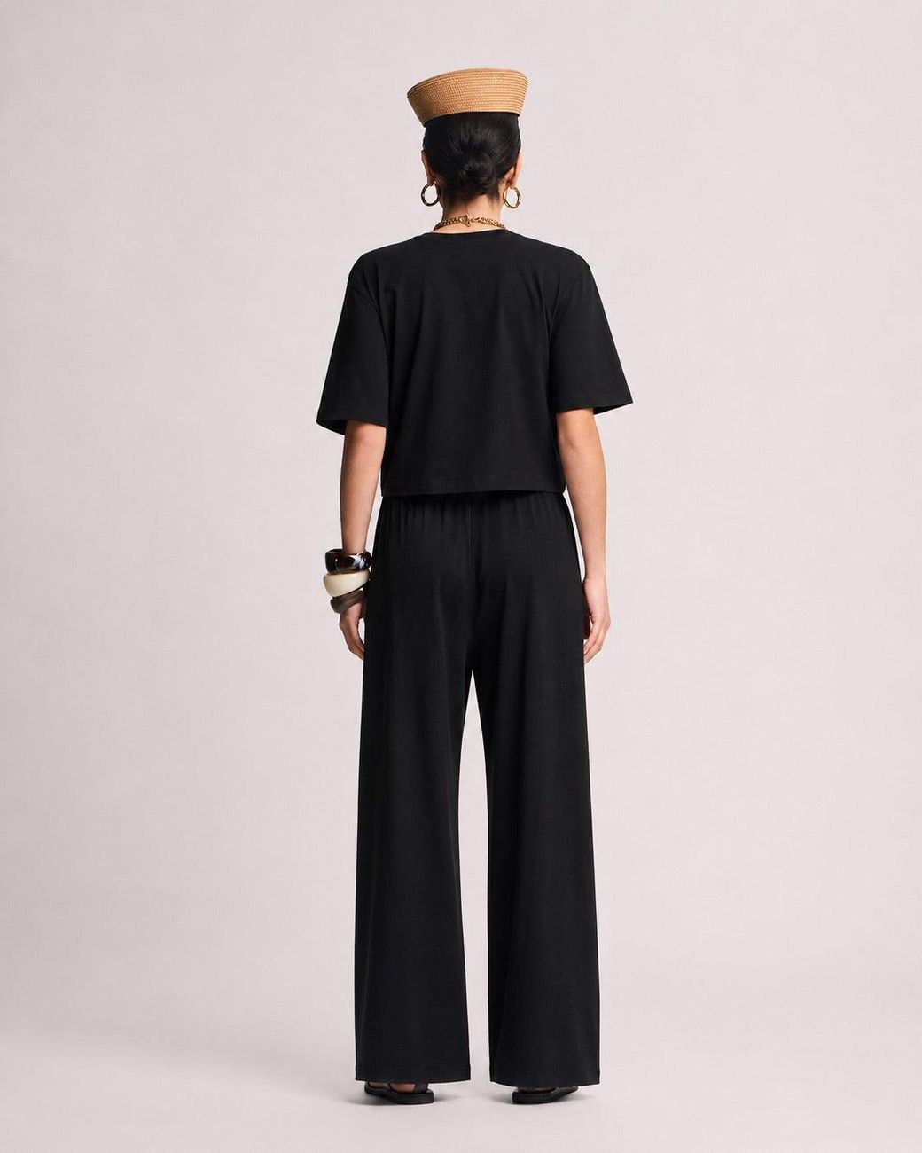 Racil Black Airport Trousers
