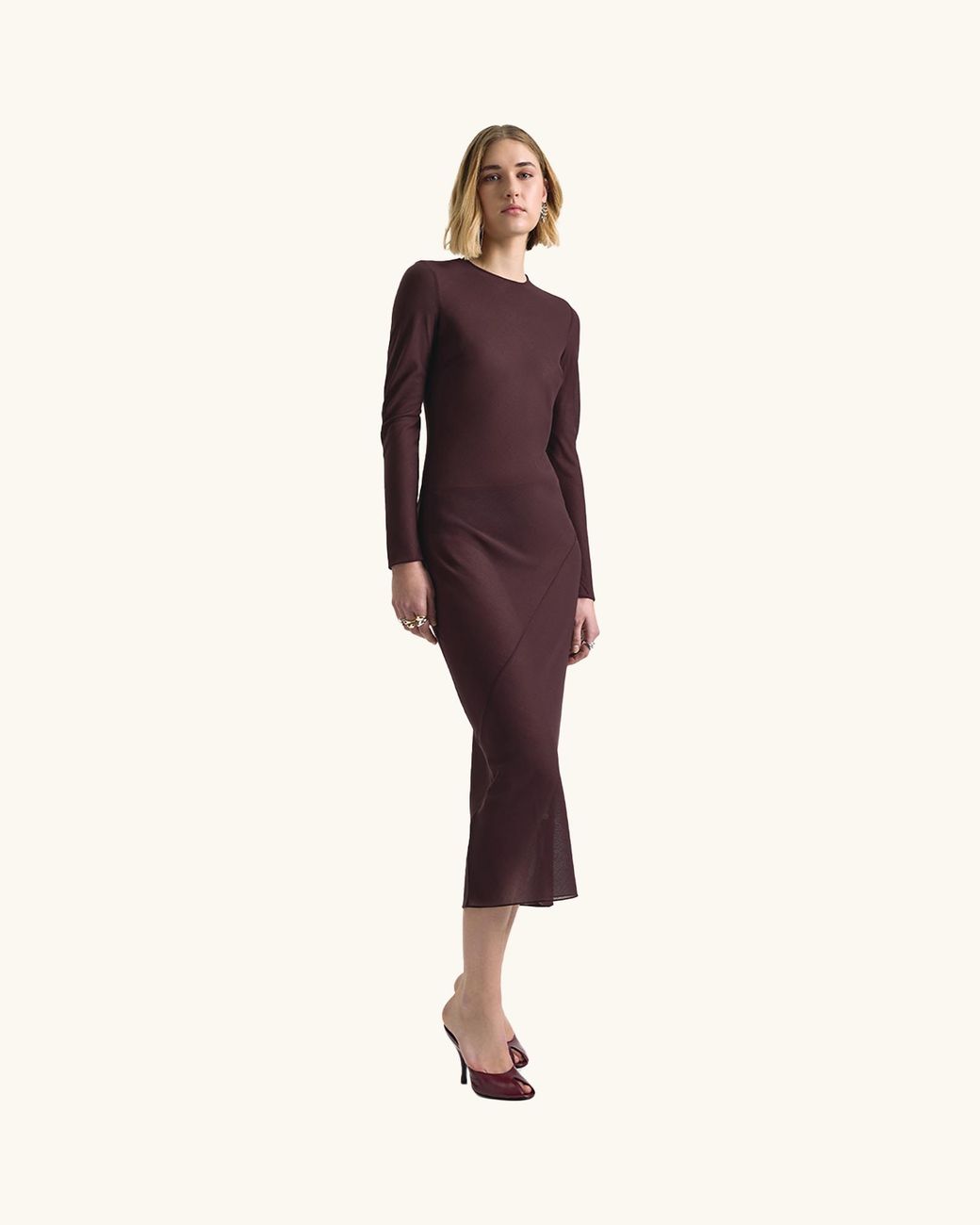 Racil Brown Foundation Dress