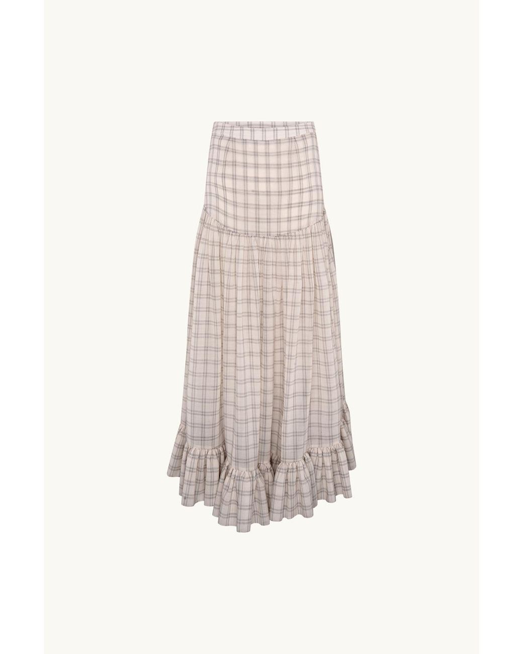 Racil White Maria Skirt