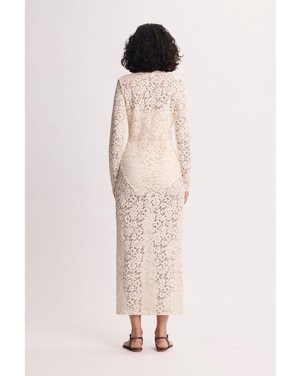 Racil White Foundation Lace Dress