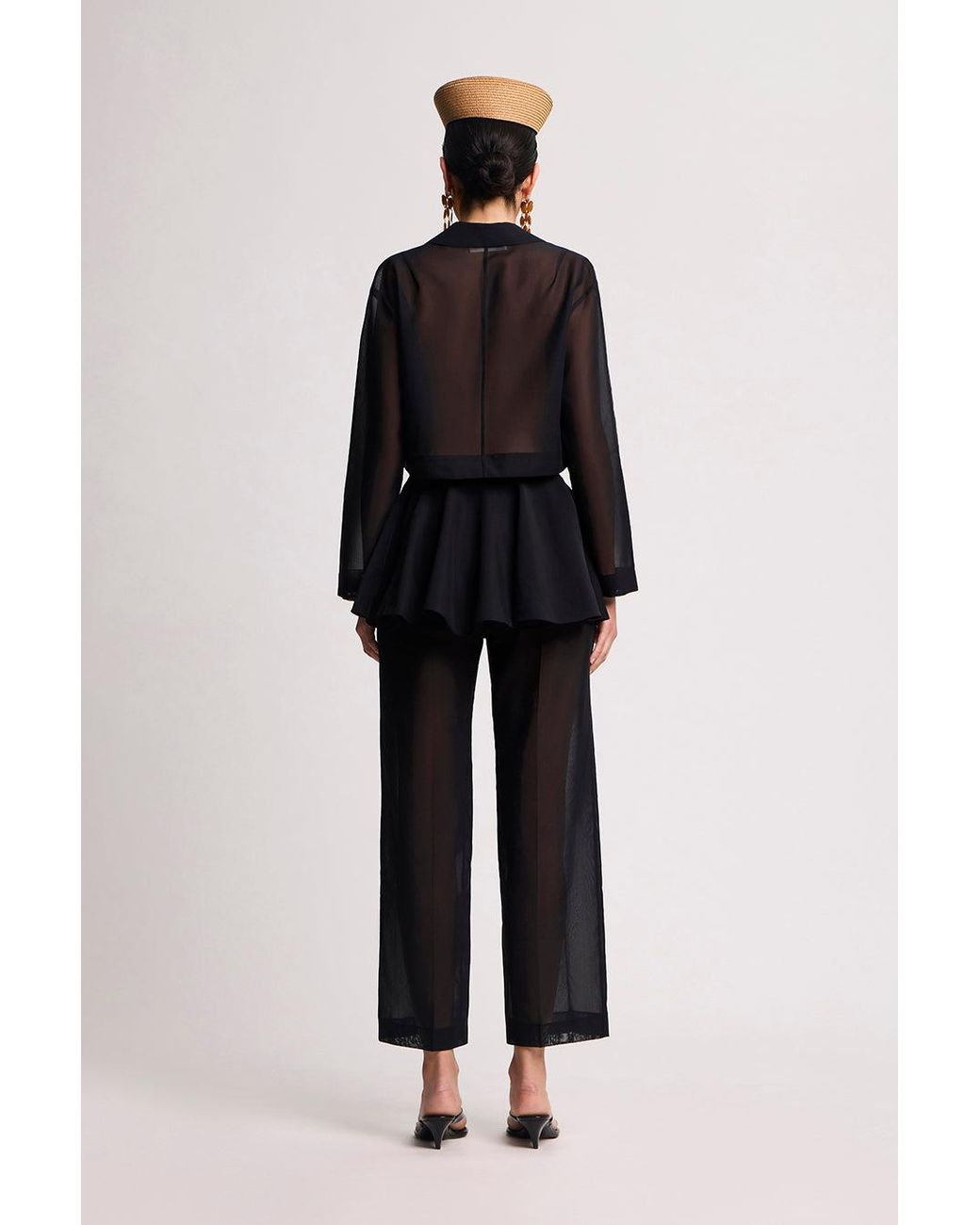 Racil Black St. Tropez Trousers