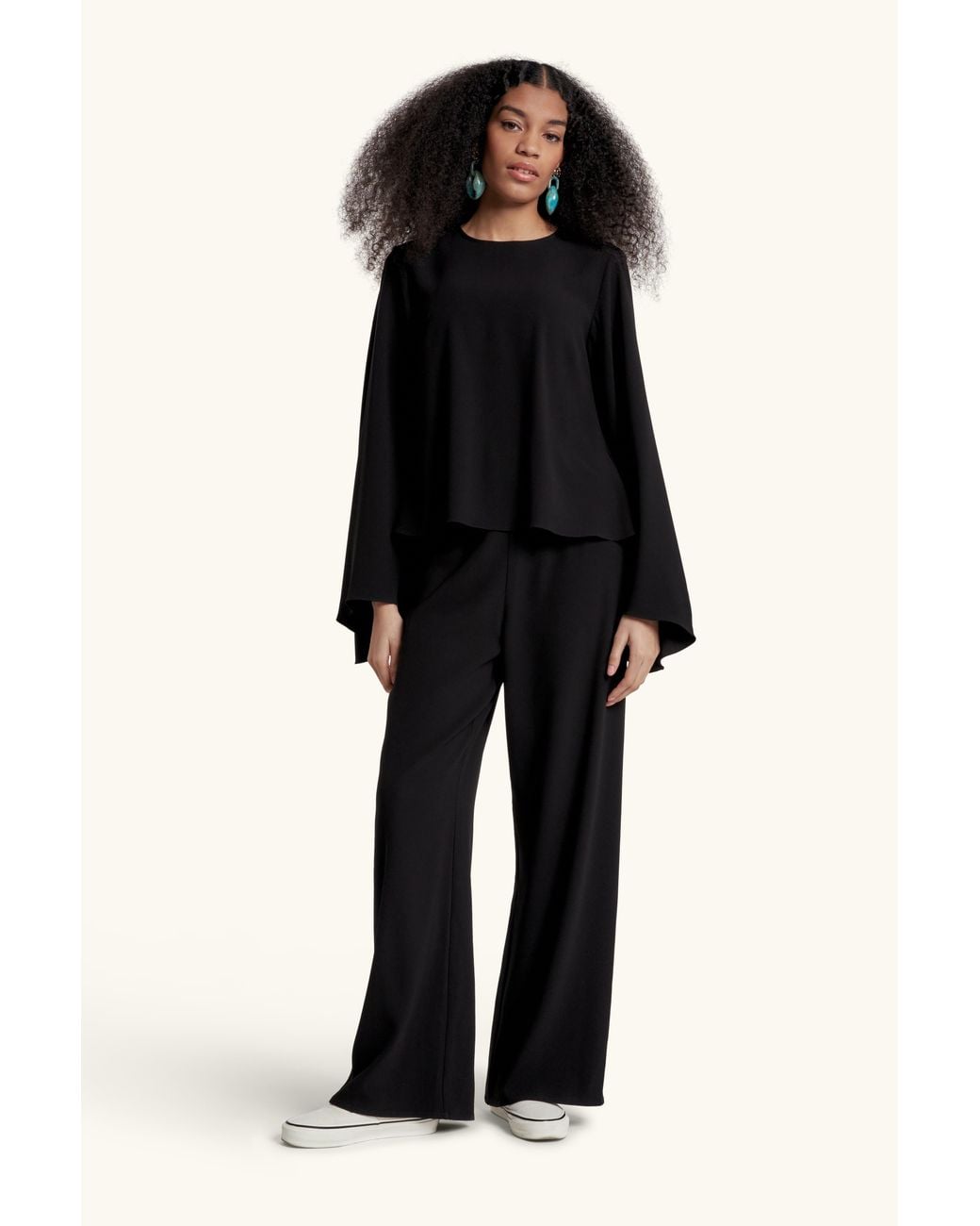 Racil Black Airport Trousers