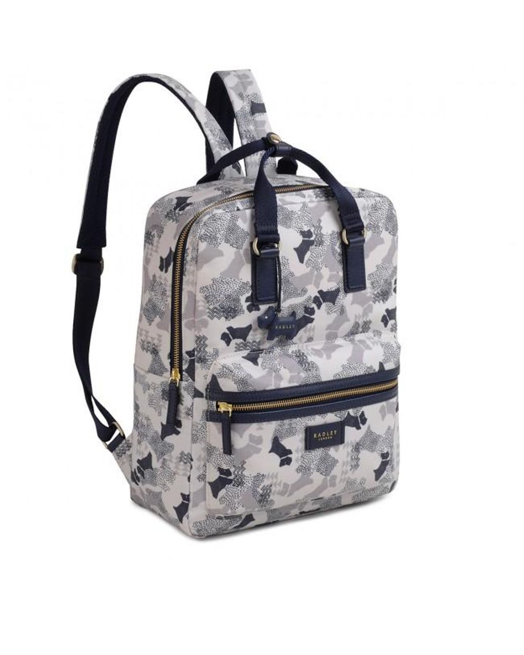 Radley Data Dog Large Zip-top Backpack 