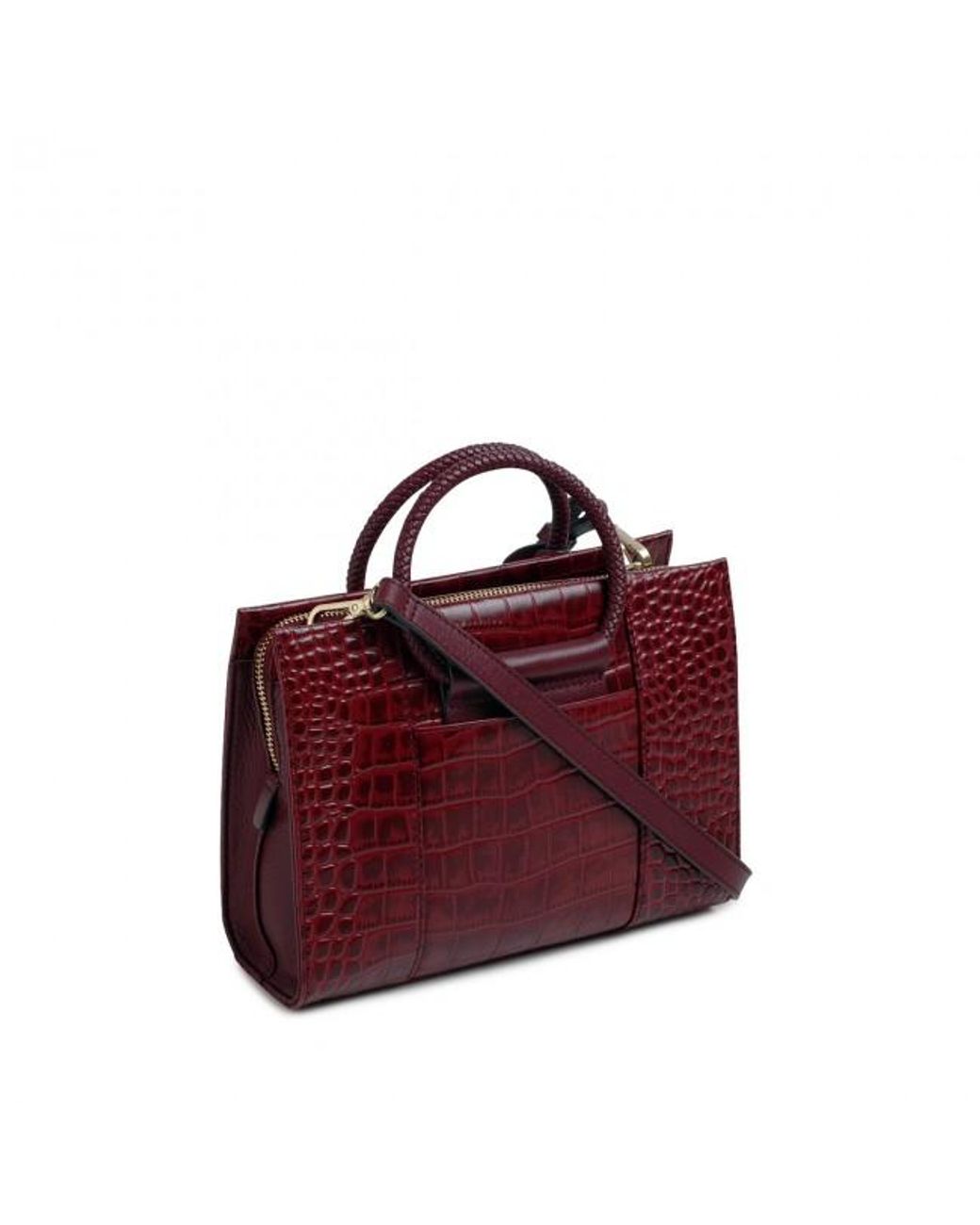 Radley Arlington Court Leather Small Grab Bag in Red | Lyst UK