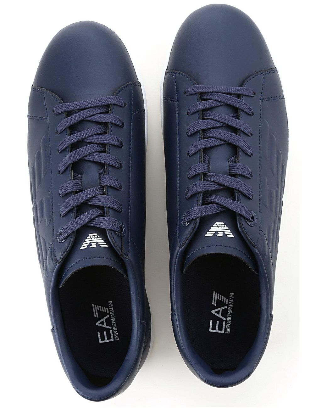 Emporio Armani Leather Sneakers For Men 