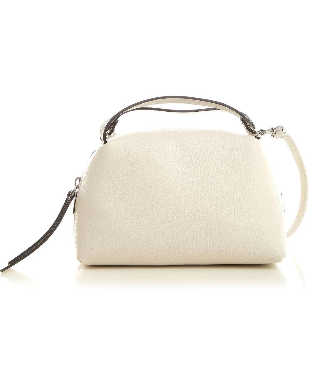 Gianni Chiarini Top Handle Handbag in White - Lyst