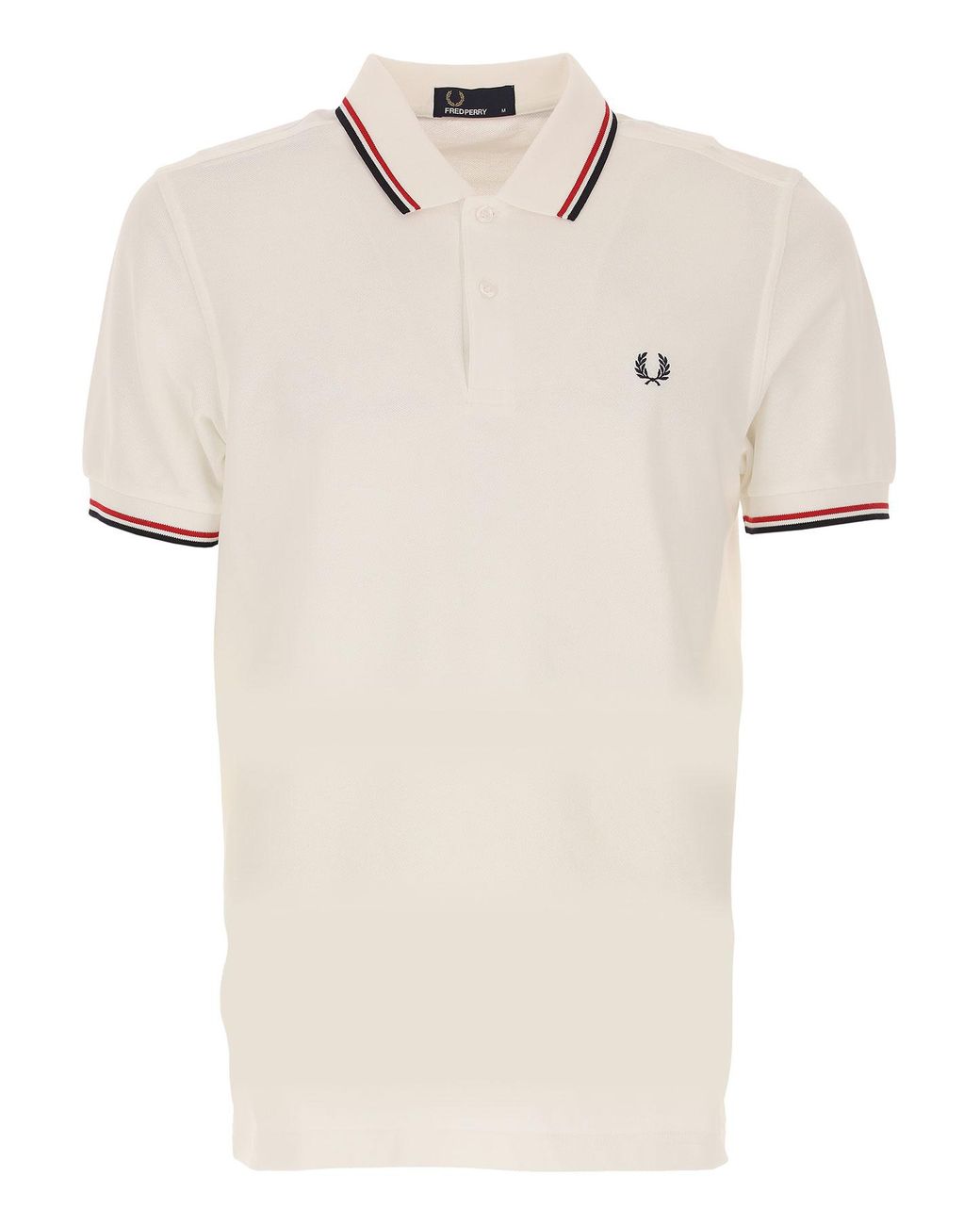 Fred Perry Polo Shirt For Men in White for Men - Save 4% - Lyst