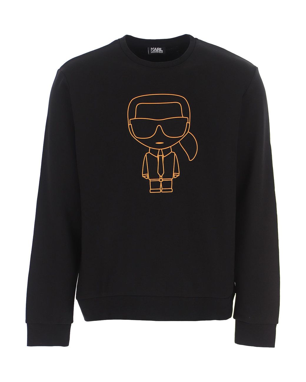 Karl Lagerfeld Sweatshirt For Men in Black for Men Lyst