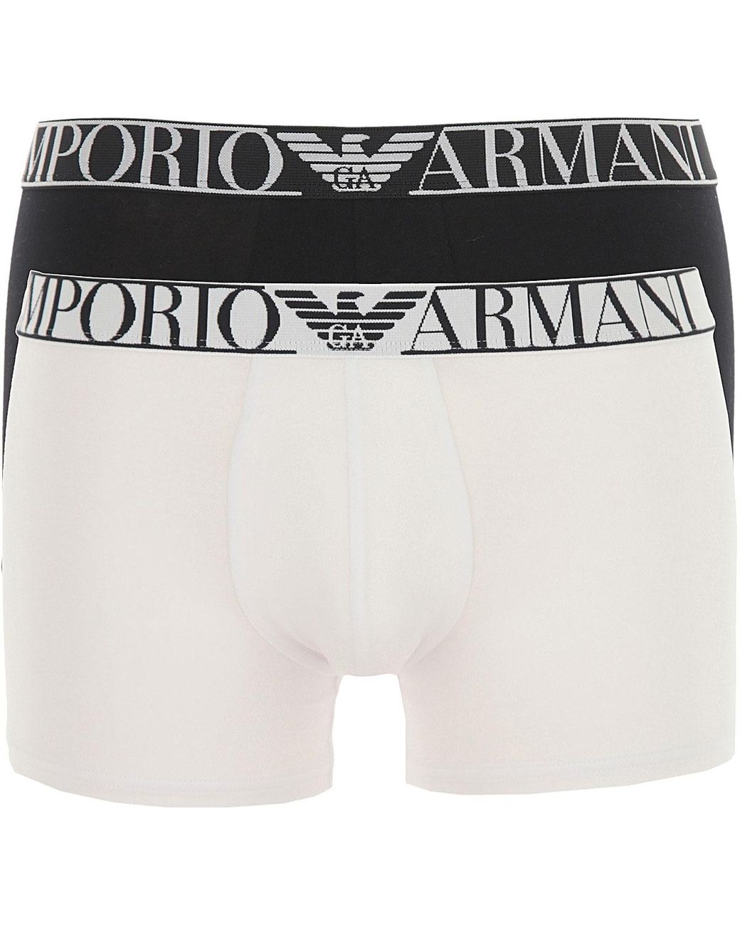 Emporio Armani Boxer Briefs For Men in White for Men Lyst