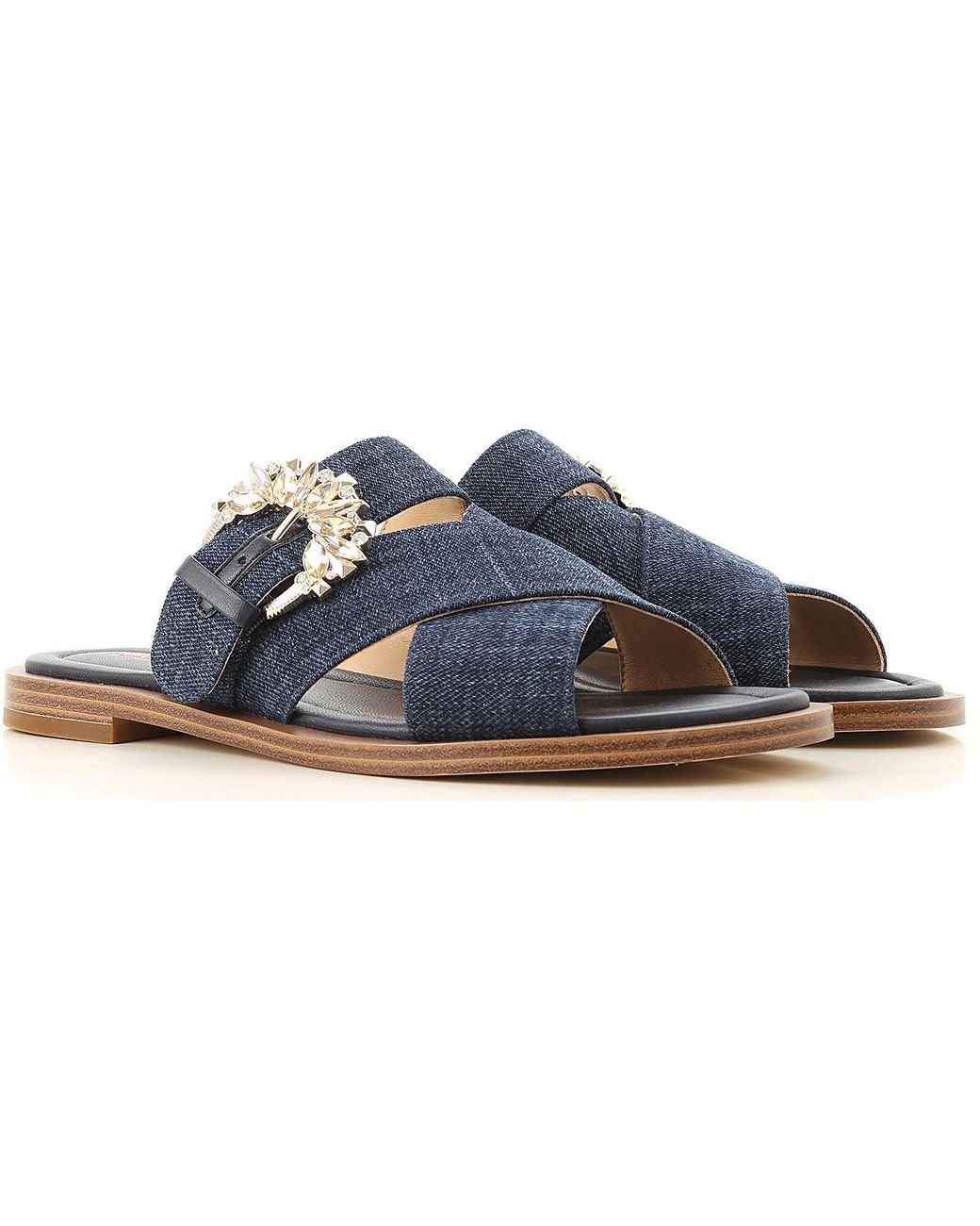 target denim sandals