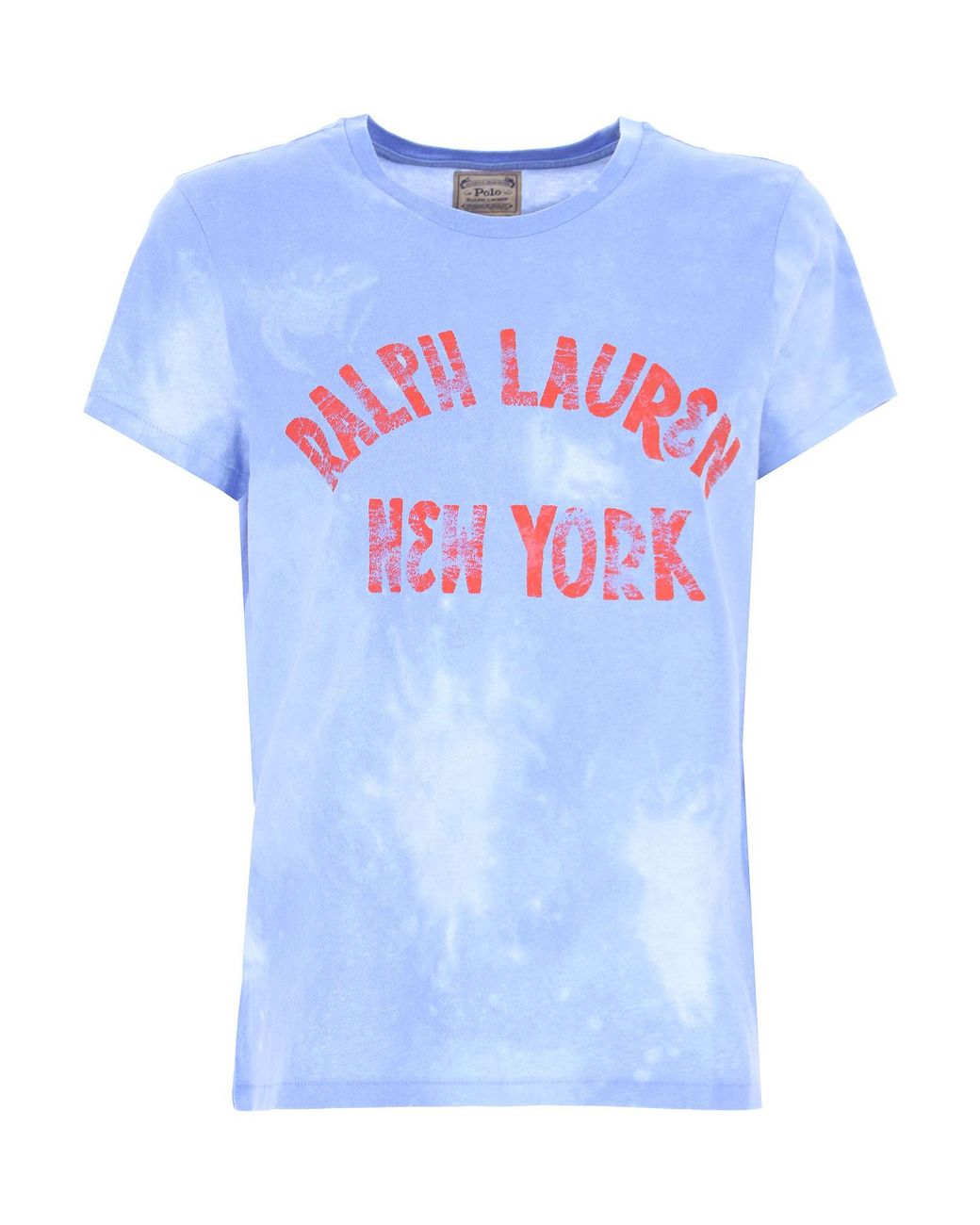 Ralph Lauren Cotton T-shirt For Women in Blue - Lyst