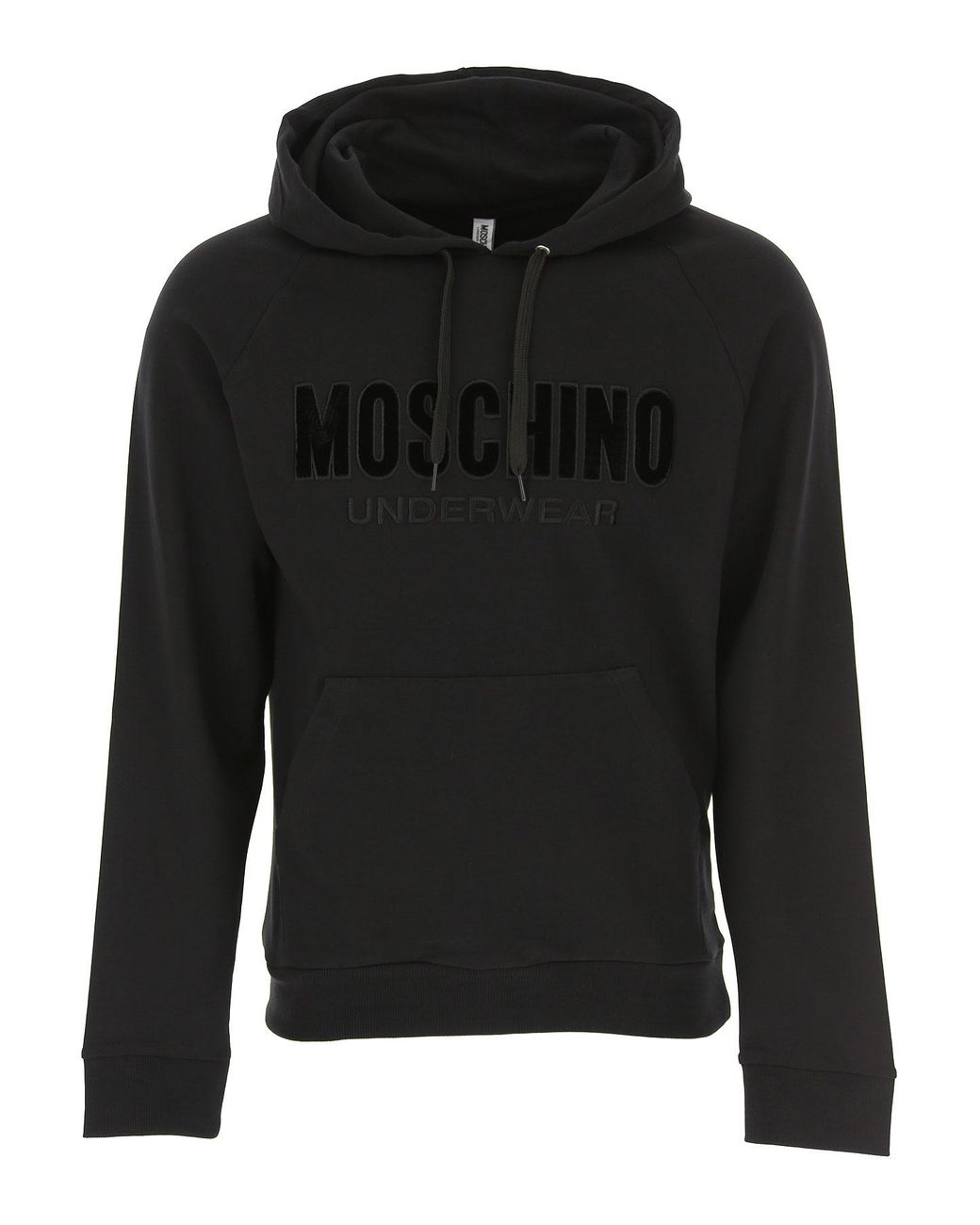 Moschino Cotton Sweatshirt For Men On Sale in Black for Men - Lyst