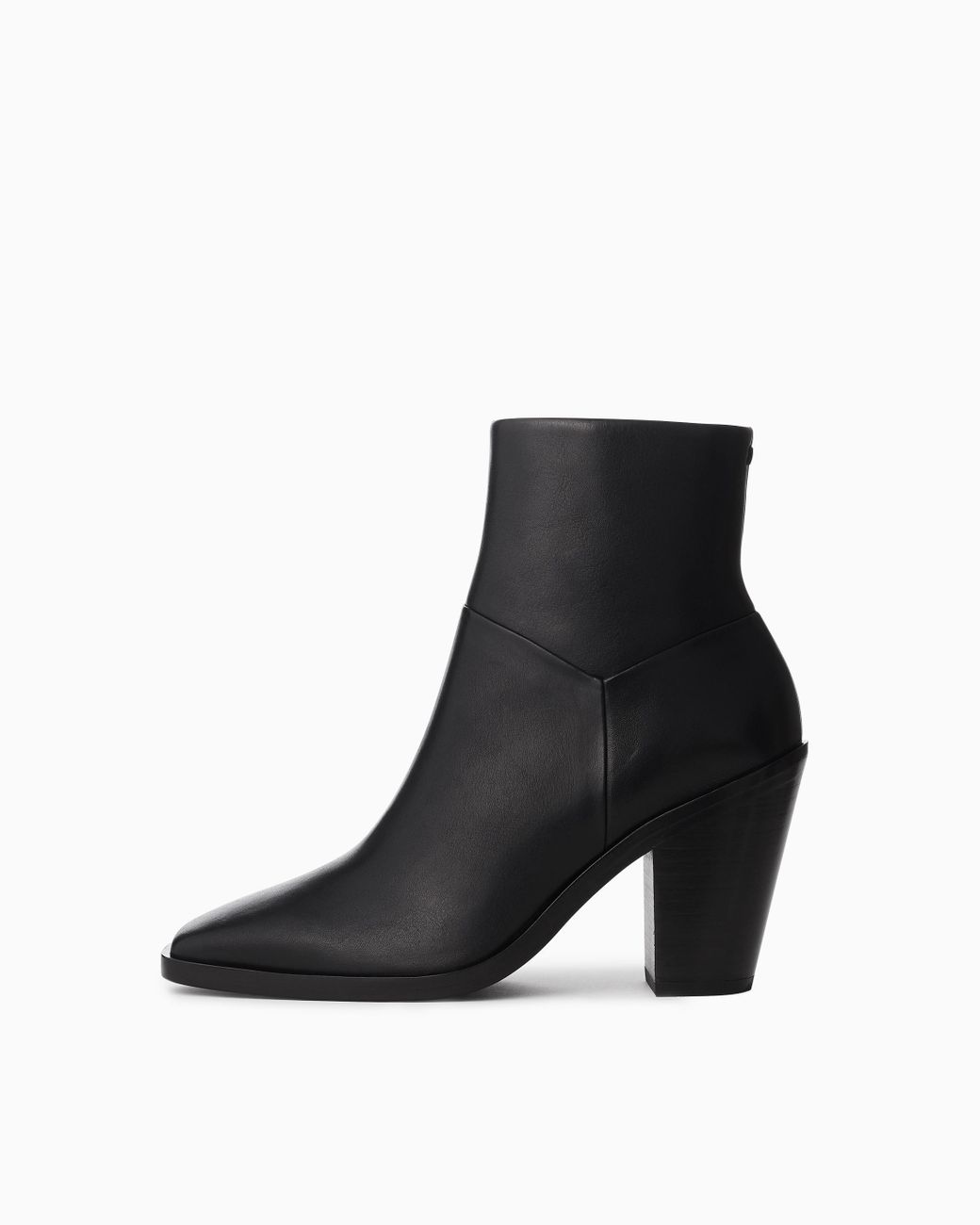 Rag & Bone Axel Zip Up Boot - Leather Ankle Boot in Black - Lyst
