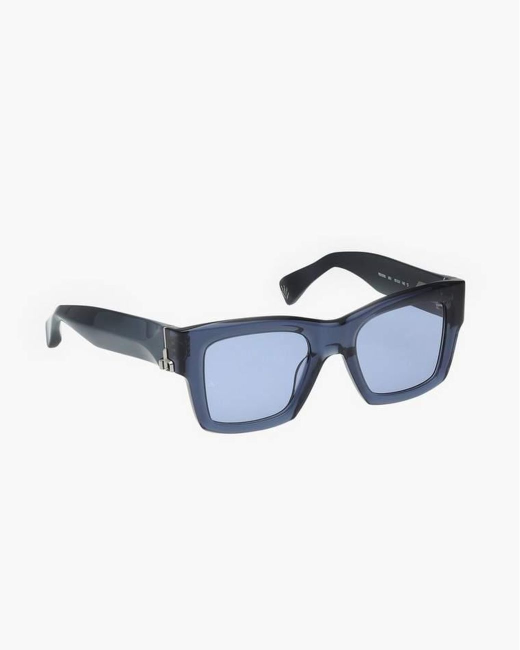 Rag & Bone Blue Brooklyn Rectangular Sunglasses for men