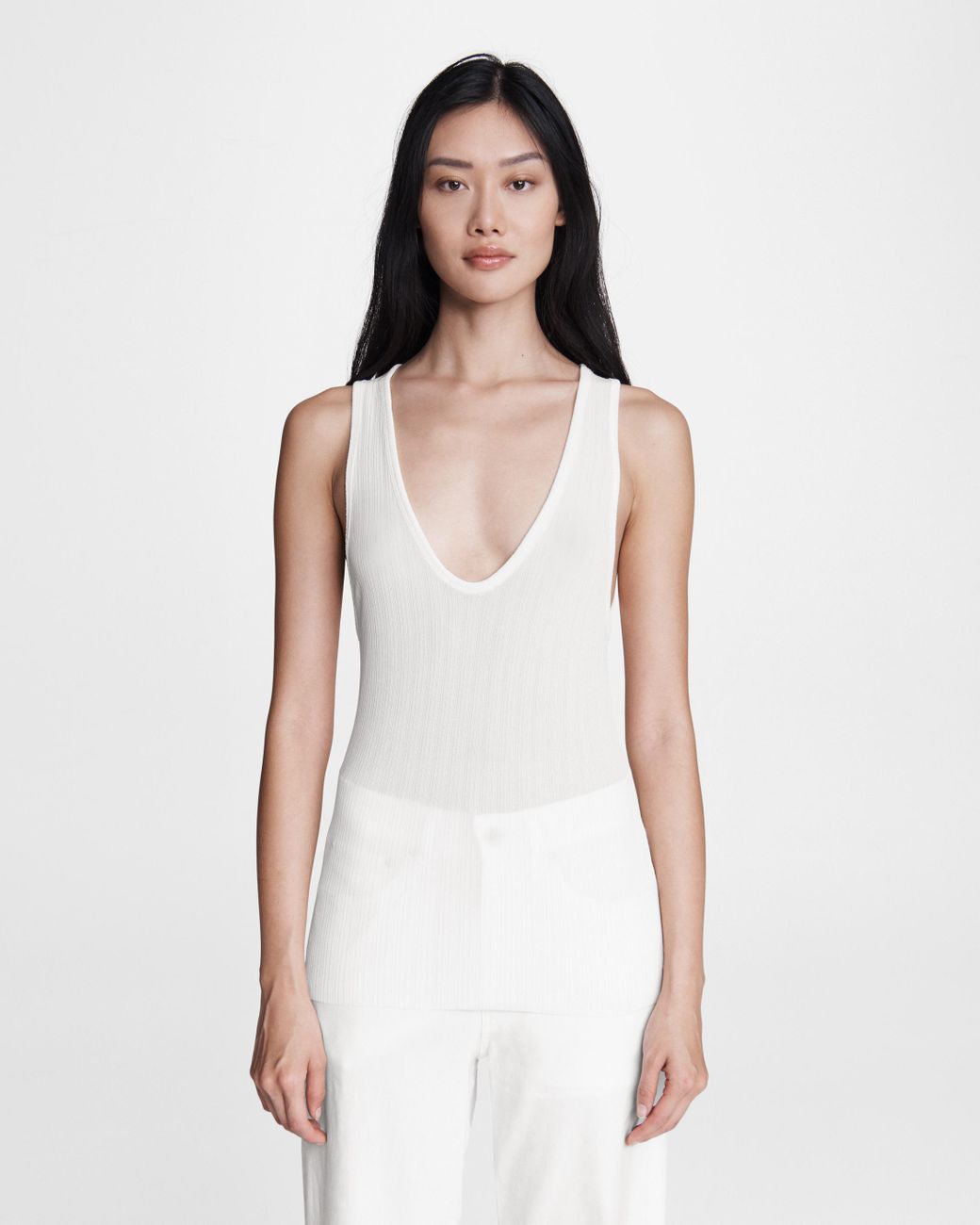 rag and bone white tank