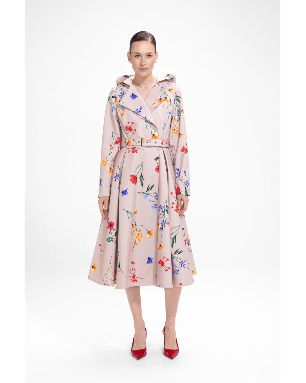 RainSisters Pink 'Spring Bloom' Coat