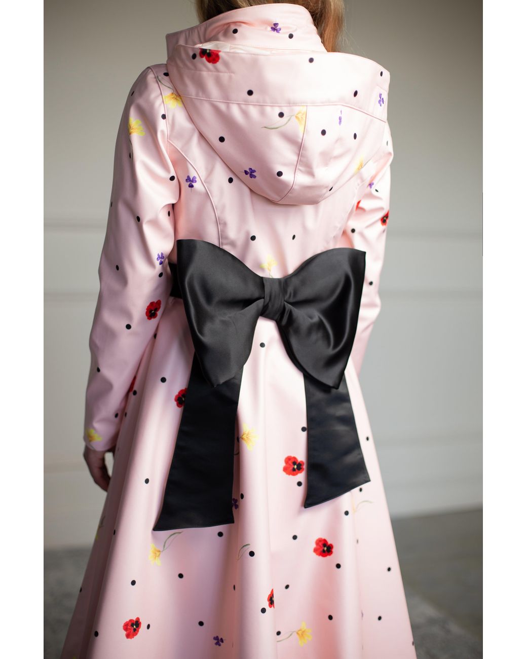 RainSisters Black Bow Belt For