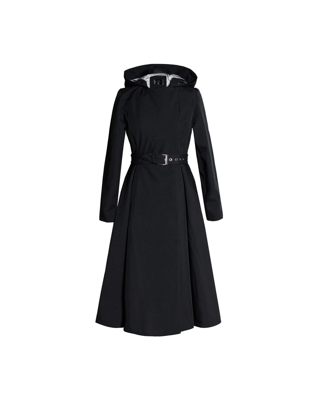 RainSisters Blue Double Breasted Trench Coat