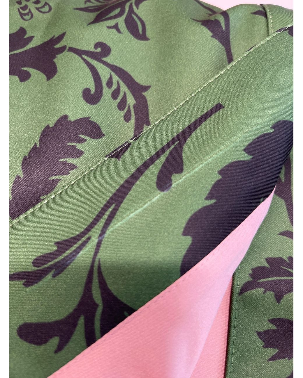 RainSisters Green 'Forest Flower' Coat