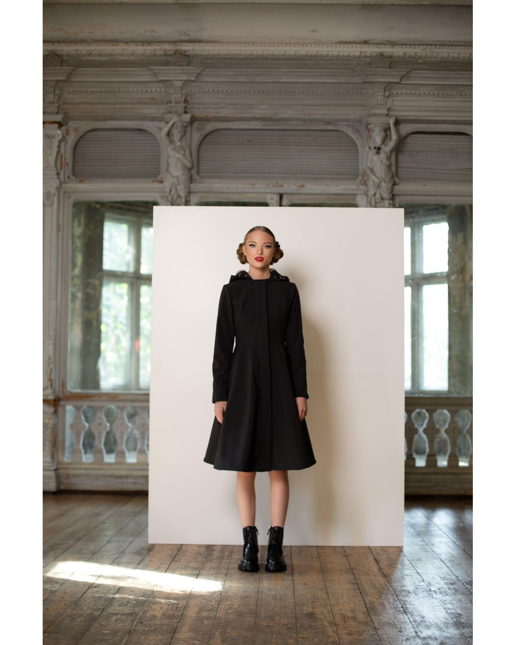 RainSisters Black 'Midnight' Coat