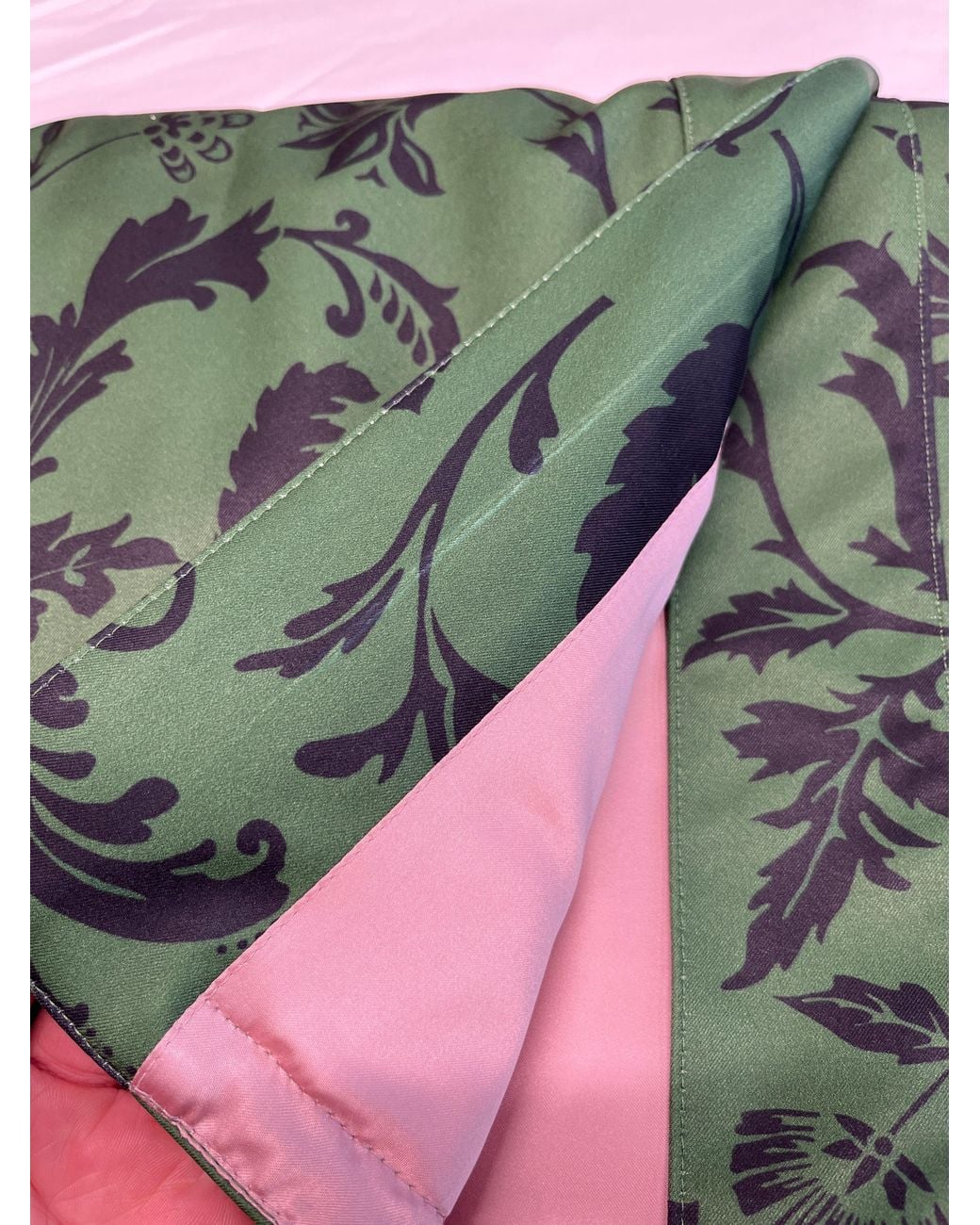 RainSisters Green 'Forest Flower' Coat