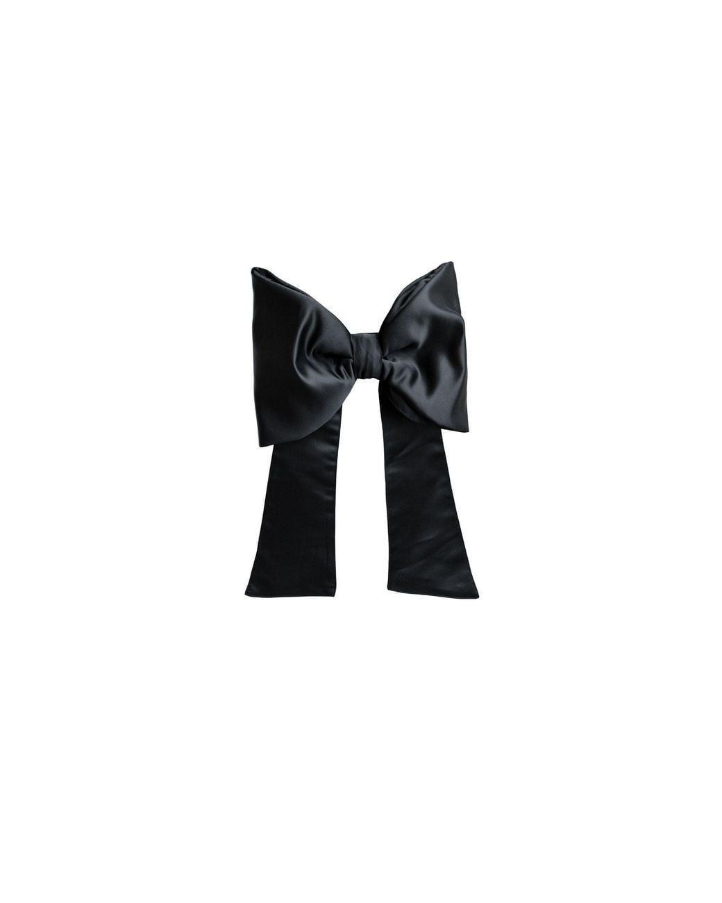 RainSisters Black Bow Belt For